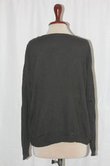Vero Moda Grey Cotton Sweater - Medium