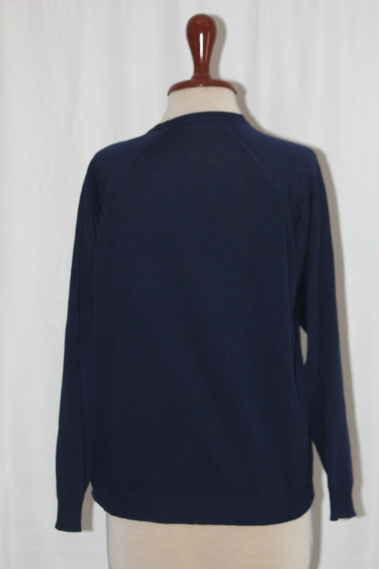 Thriftyfy Blue Viscose Sweater – Small Size