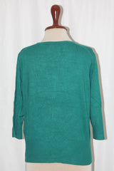 M&S Green Viscose Sweater