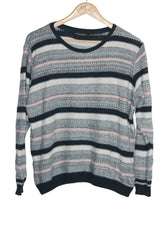 White, Blue & Pink Dorothy Perkins Large Sweater