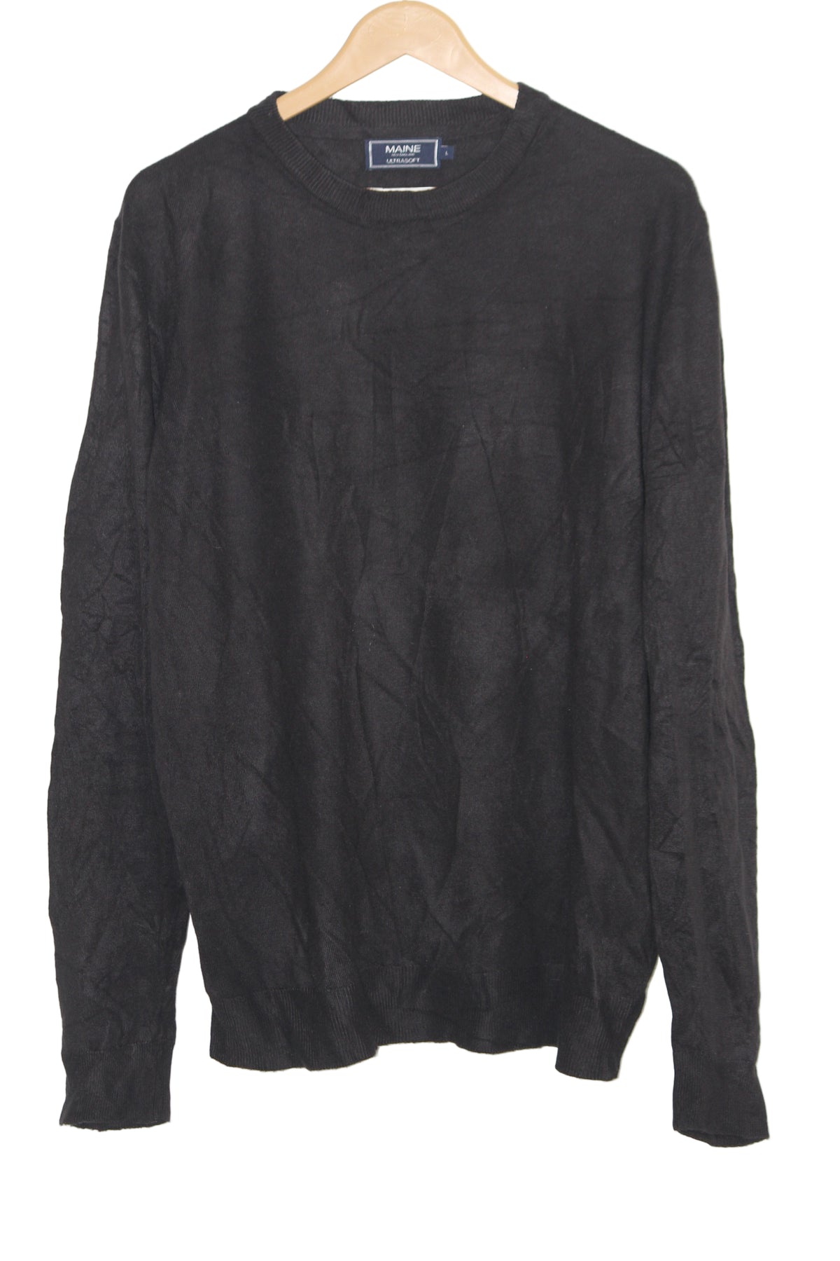 Maine Black Sweatshirt (Large)