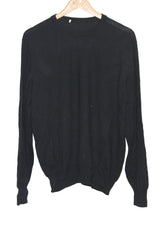 Thriftyfy Classic Black Full-Sleeve  Sweatshirt