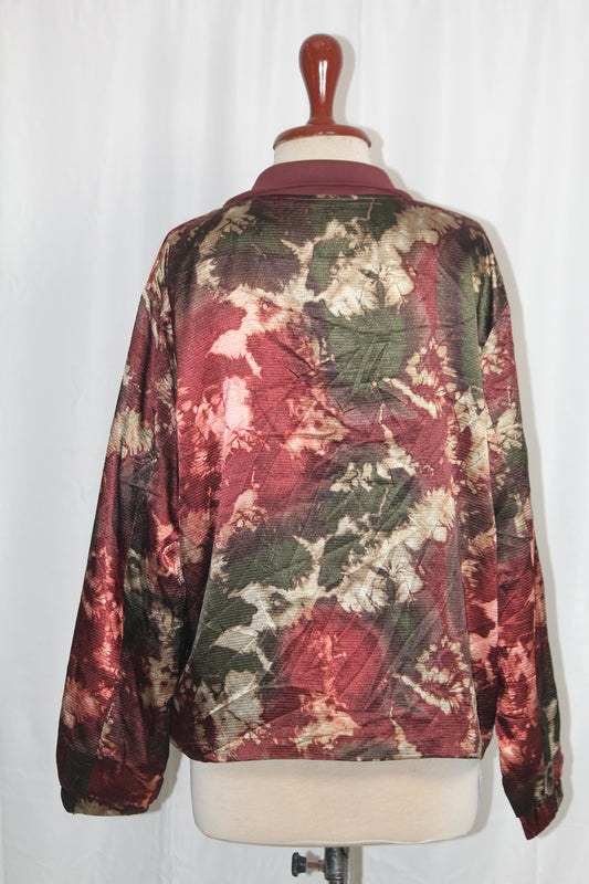 Outerwear Red Zipper Jacket – Large