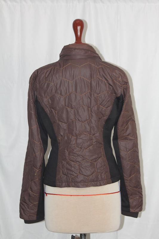 Bikkembergs Brown Modern-Casual Puffer Jacket