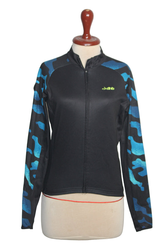 DHB Black and Blue Zipper Jacket