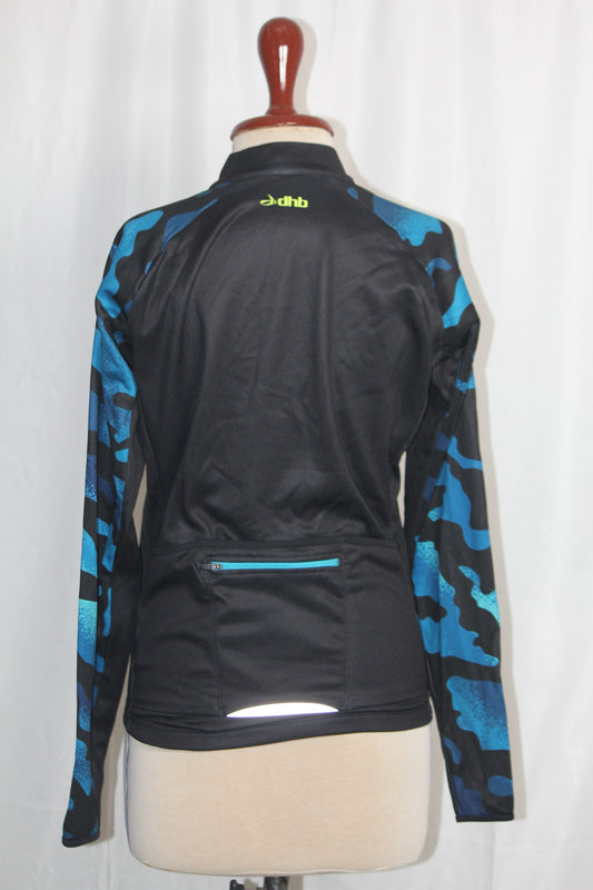 DHB Black and Blue Zipper Jacket