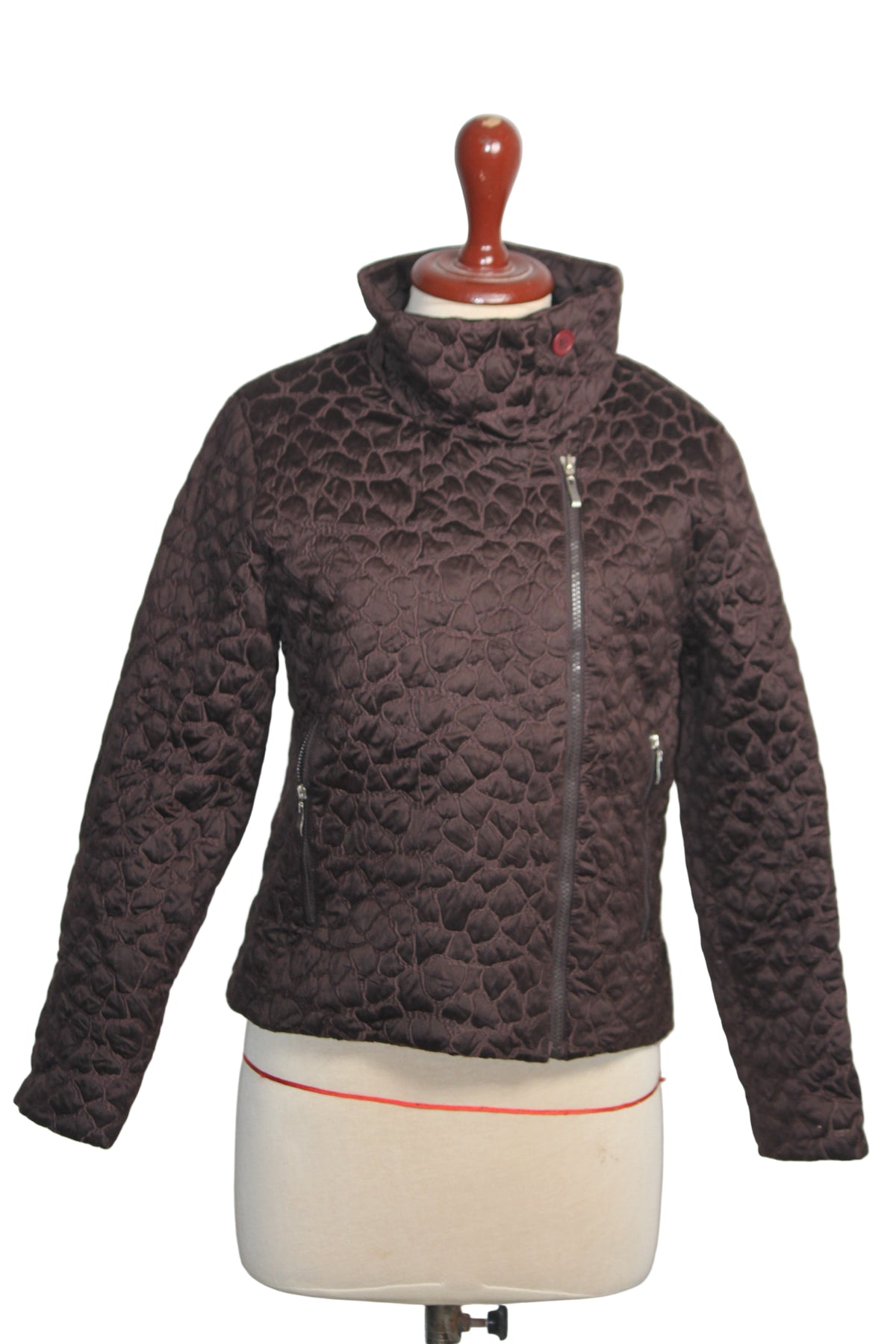 Minuet Brown Zipper Jacket