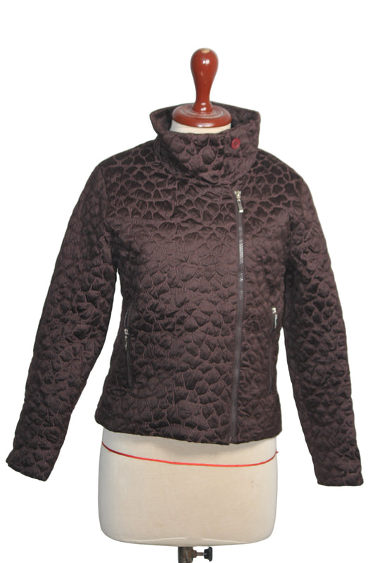 Minuet Brown Zipper Jacket