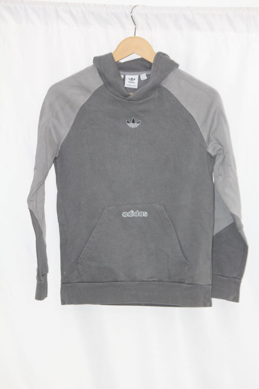 Adidas Grey Hoodie (Small, Excellent Condition)