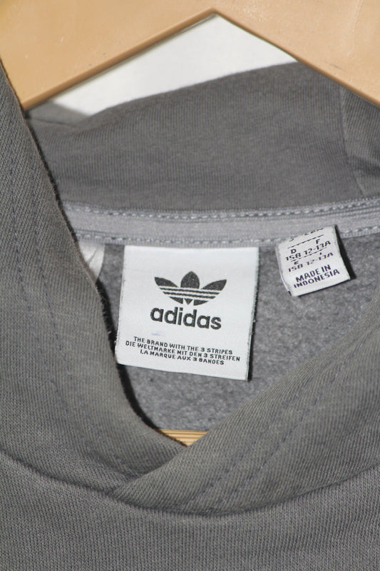 Adidas Grey Hoodie (Small, Excellent Condition)