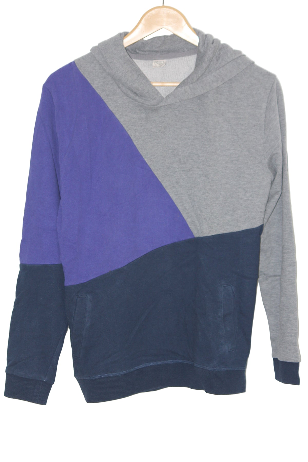 Cool Club Blue, Purple, and Grey Hoodie (Small, Excellent Condition)