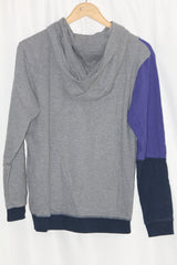 Cool Club Blue, Purple, and Grey Hoodie (Small, Excellent Condition)