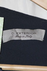 D.exterior Blue Button Down Jacket – Large