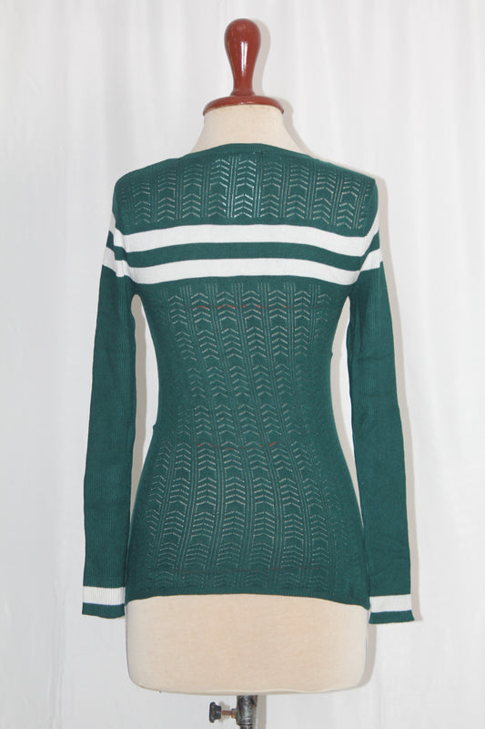 Miss Selfridge Green Sweater- Small