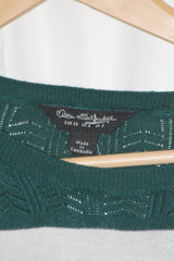 Miss Selfridge Green Sweater- Small