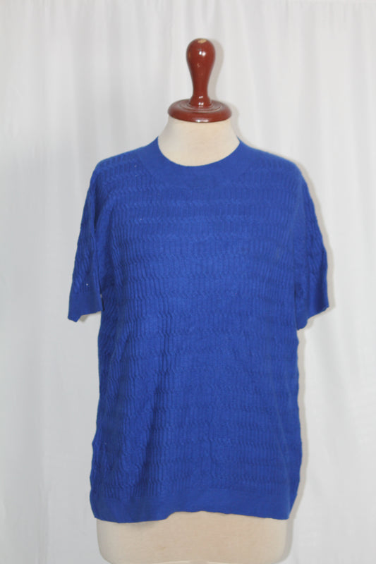 Tu Blue Sweater - Large