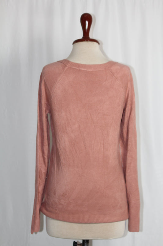 Tu Small Peach Sweater