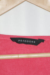 Peacocks Pink Blouse - Large