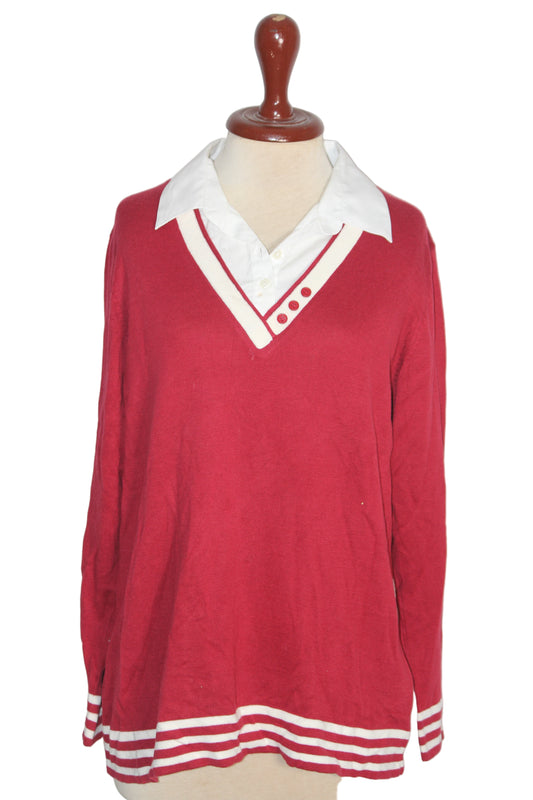 Collection Red Sweater - Medium