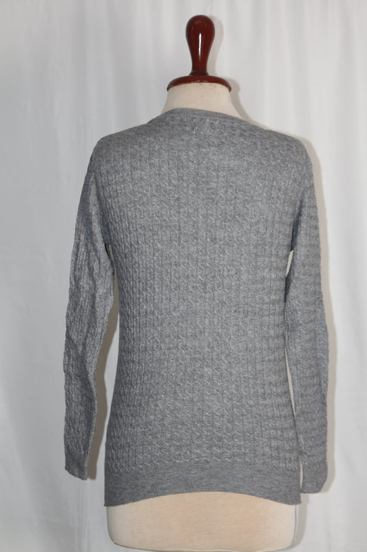Papaya Grey Sweater