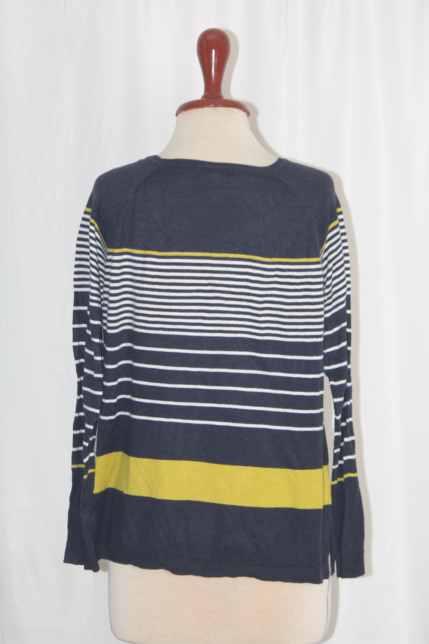 Jasper Conran Black and White Sweater- Medium