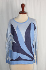 White Stuff Large Blue Sweater