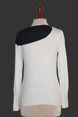 Savida White Sweater - Small