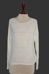Primark White Viscose Sweater – Small Size