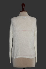 Primark White Viscose Sweater – Small Size