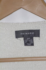 Primark White Viscose Sweater – Small Size