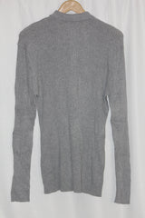 MAN Grey Polo Sweatshirt - Medium