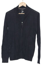 Sol's Black Zipper Sweatshirt - Large