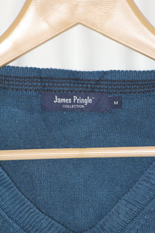 James Pringle Blue Sweatshirt - Medium