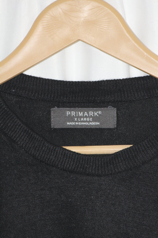 Primark Black Full Sleeve Sweatshirt - Large
