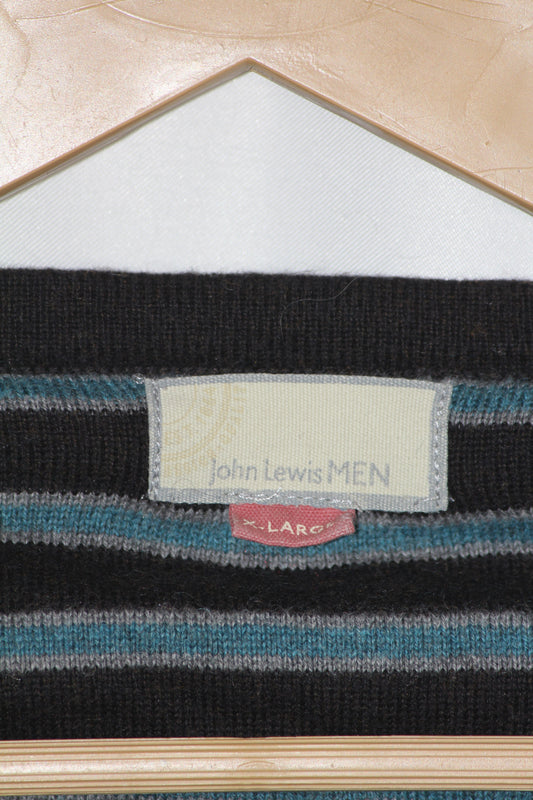 John Lewis Black Cashmere Blend Sweater