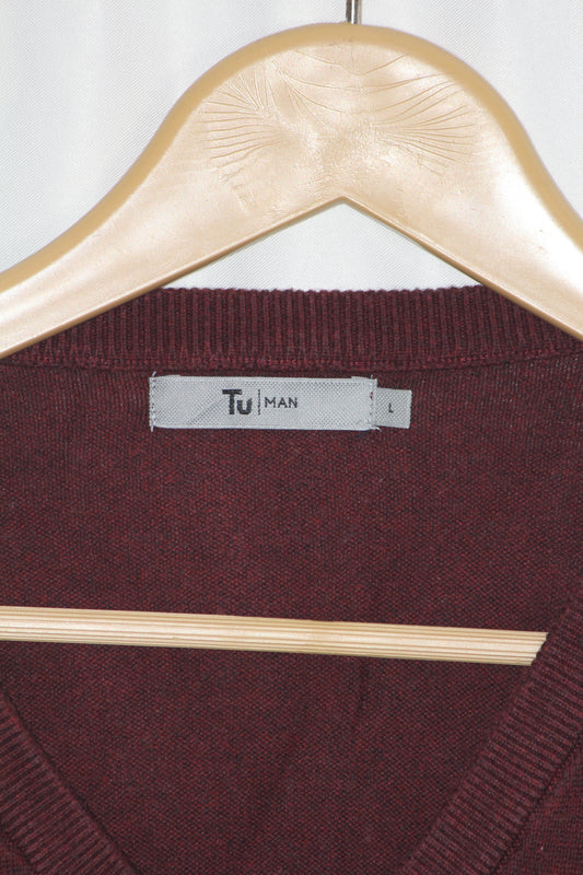 Tu Man Maroon Sweater