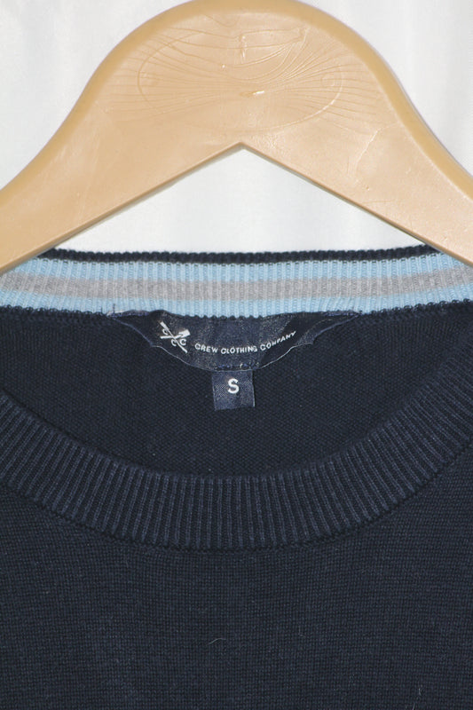 Crew Clothing Navy Sweater