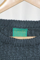 Canda Blue Winter Sweater - Medium