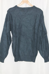 Canda Blue Winter Sweater - Medium