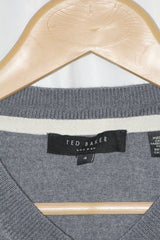 Ted Baker Grey Wool Sweatshirt