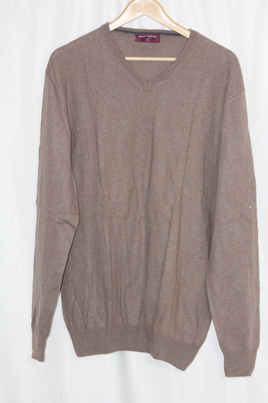 Brook Taverner Brown Wool Sweater