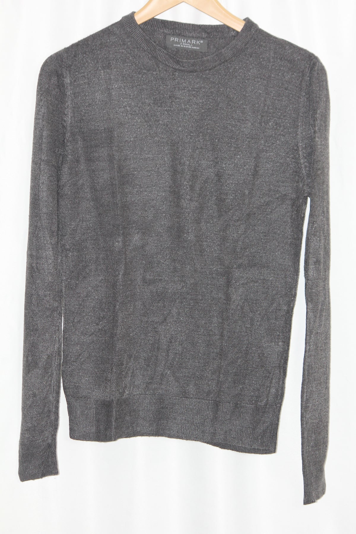 Primark Grey Acrylic Sweatshirt