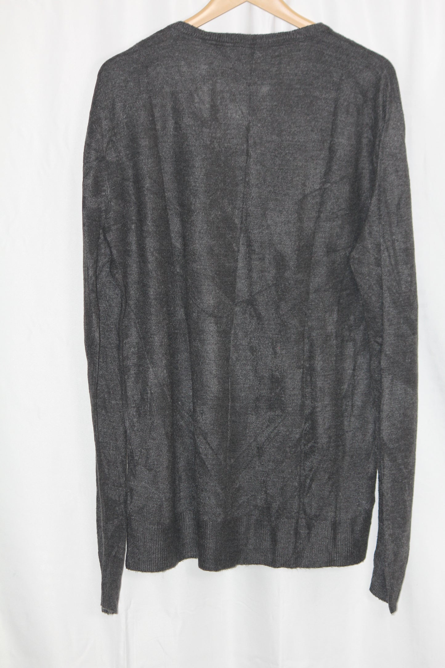 Peacocks Grey Acrylic Sweatshirt