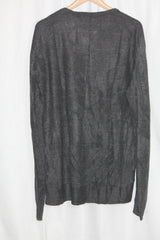 Peacocks Grey Acrylic Sweatshirt