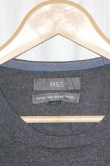 M&S Grey Wool Sweatshirt