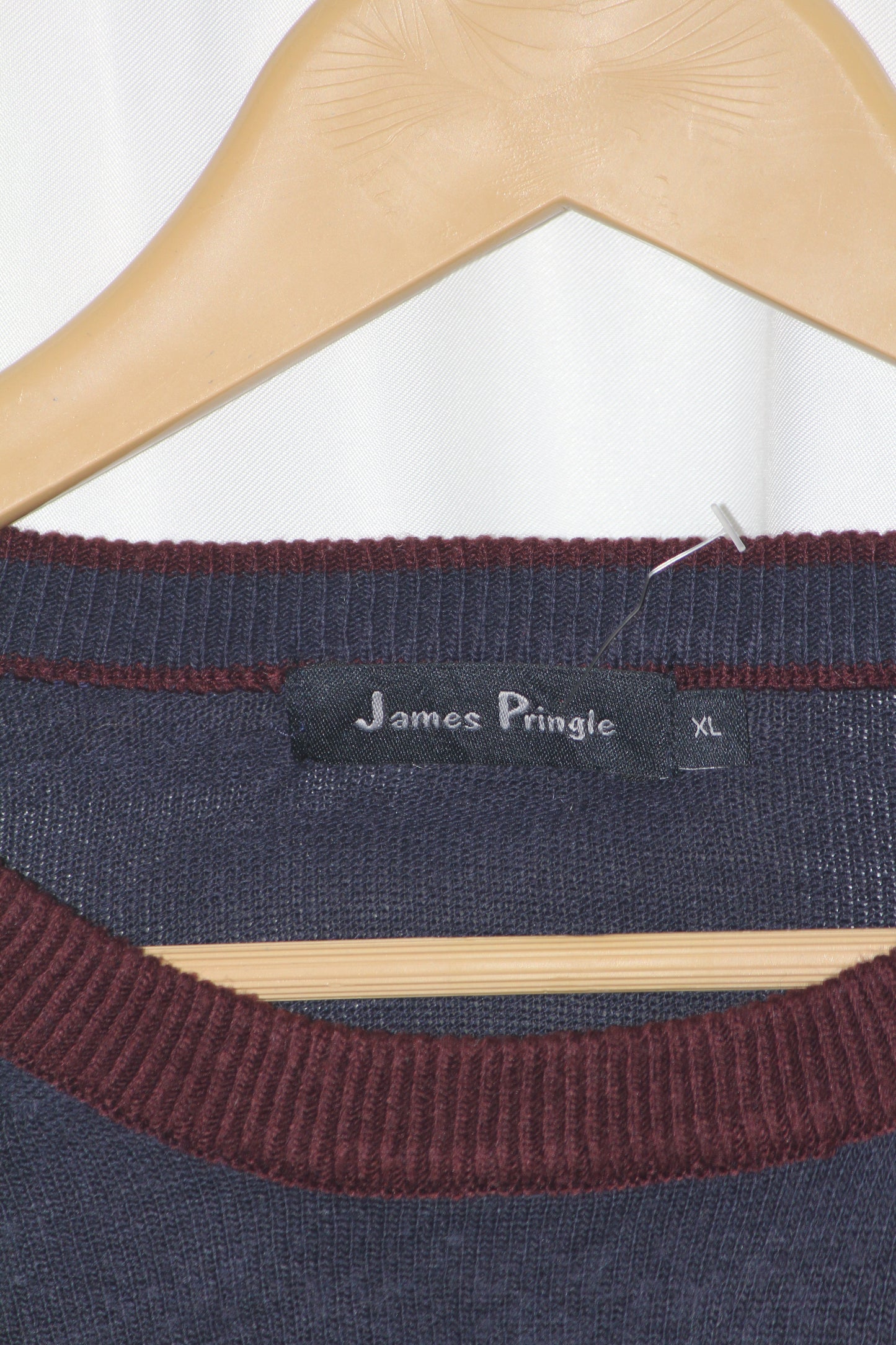 James Pringle Brown & Blue Sweater