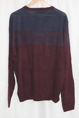 James Pringle Brown & Blue Sweater