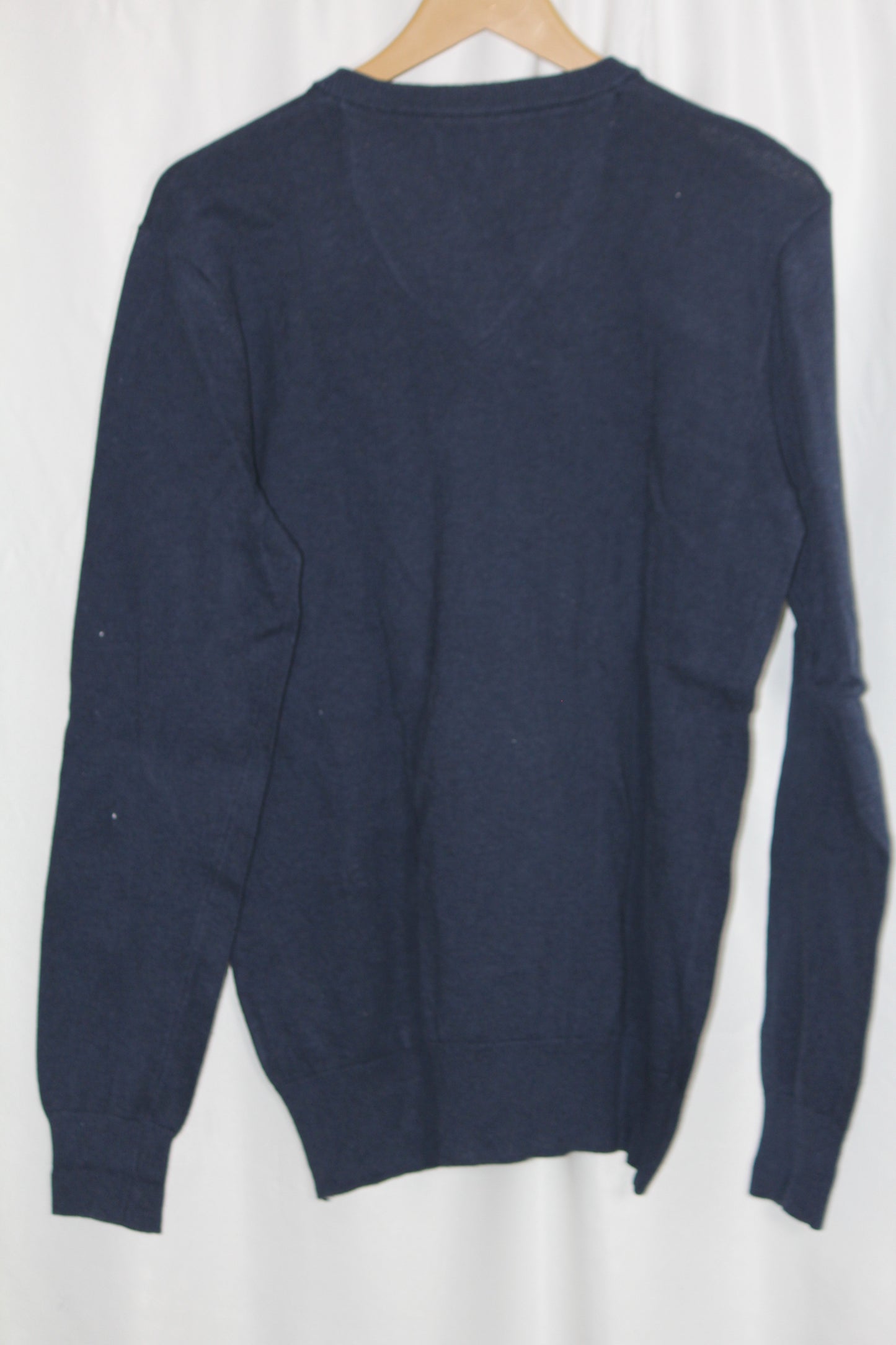 Sterling Dark Blue Cotton Sweater