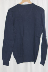 Sterling Dark Blue Cotton Sweater