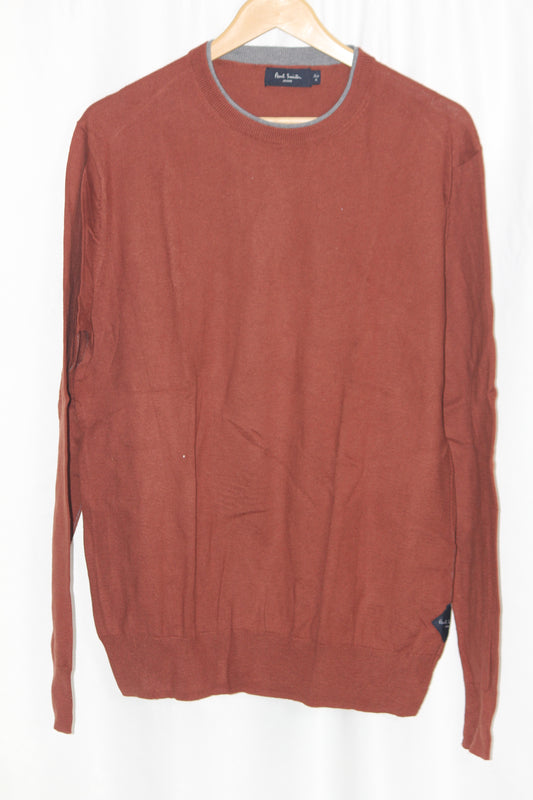 Paul Smith Brown Knit Sweater